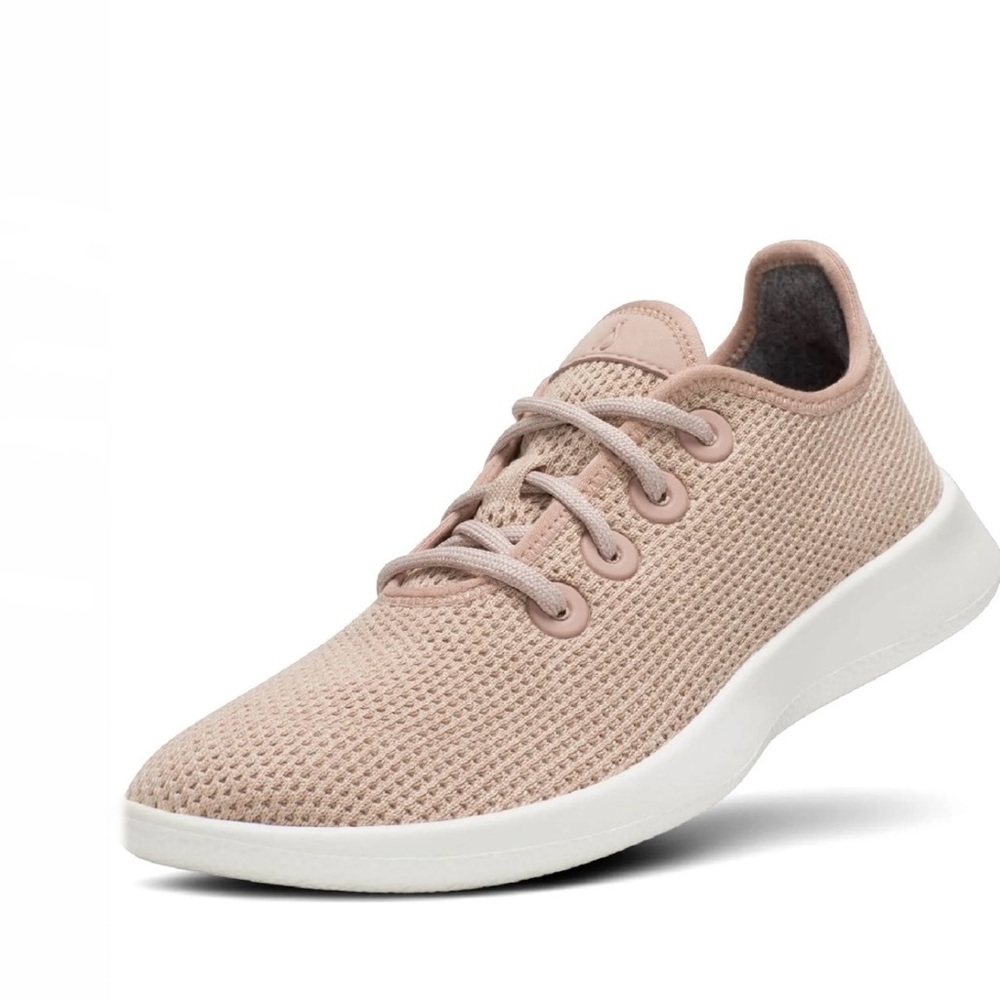 Allbirds Women’s Dusty Pink Knit Tree Runner Sneakers Shoes